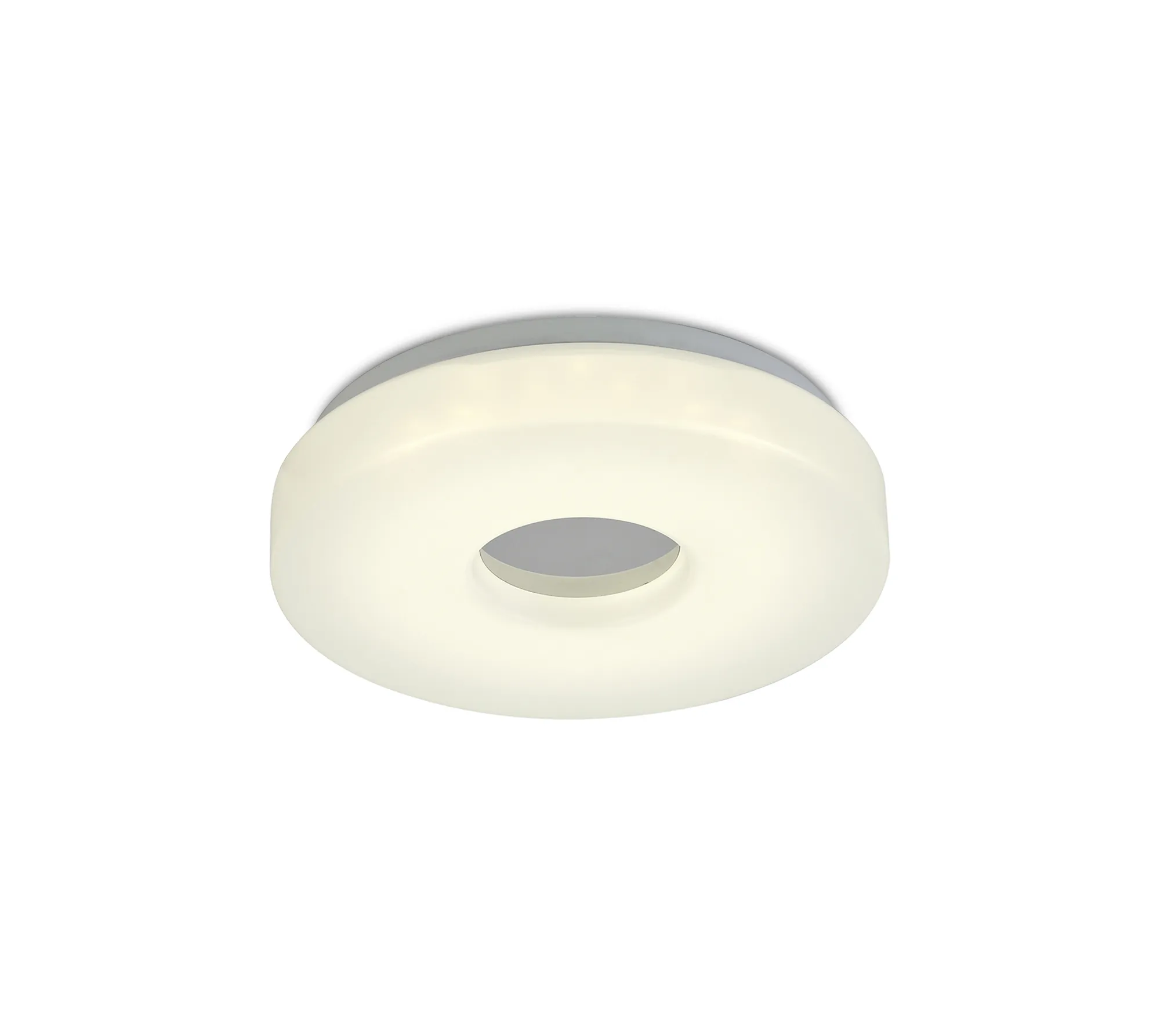 D0400  Joop IP44 12W LED Flush Ceiling Light Polished Chrome